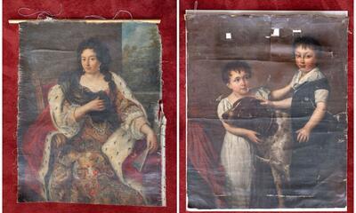 Kasteel d'Ursel teruggevonden portretten