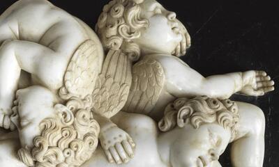 Egidio della Riviera (toegeschreven aan), Drie slapende Putti © Galleria Borghese, foto: Luciano Romano