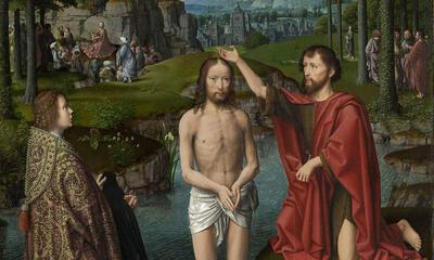 Gerard David, De Doop van Christus 