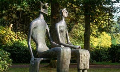 Henry Moore, Koning en Koningin, 1952-53 