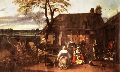 Jan Siberechts, Boerenerf