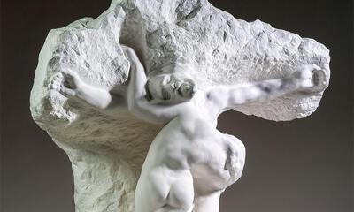 Auguste Rodin, Christus en Maria-Magdalena, 1894, 