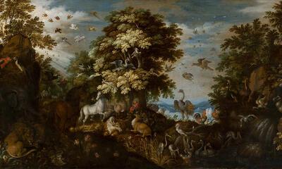 De Kijkhut: Orpheus betovert de dieren met zijn muziek