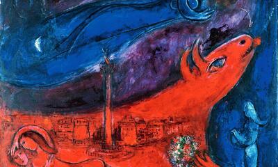 Marc Chagall, La Bastille, 1953 jpg