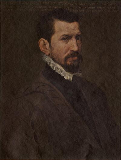 Antonio Moro - Portret van Hubert Goltzius
