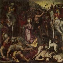 Karel van Mander  Marteldood van de Heilige Catharina