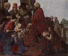 Hendrick ter Brugghen De aanbidding van de koningen