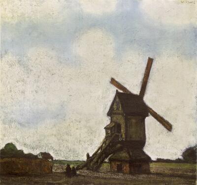 Jacob Smits - Molen in de Kempen