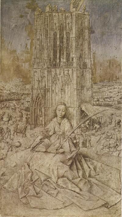Jan van Eyck - Heilige Barbara