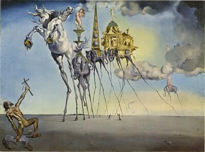 Salvador Dali, De bekoring van St.-Antonius