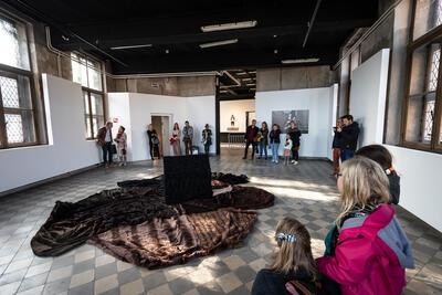 De Poortersloge, locatie voor actuele kunst in Brugge.