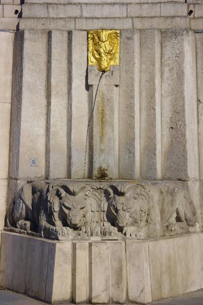 Marcel Wolfers (beeldhouwer) en Achilles De BondtBoelens (architect), Martelarenmonument, Martelarenplein, Leuven, inhuldiging 1925