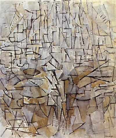 Piet Mondriaan - Compositie nr. 3 - boom