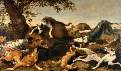 Jacht op een everzwijn - Frans Snijders