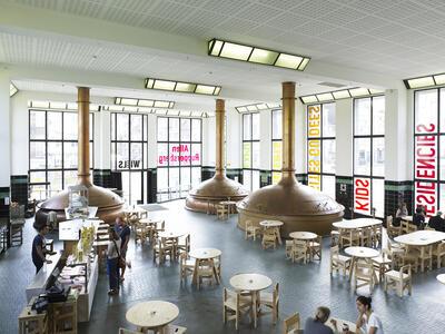 WIELS, Centrum voor Hedendaagse Kunst - Kamilou (het café van WIELS)