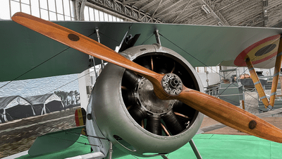 De Nieuport 23C1, het enige exemplaar ter wereld van dit type dat is overgebleven