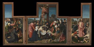 In het nabijgelegen polderdorp Watervliet is er nog een topstuk te bewonderen dat geïnspireerd is op een werk van Rogier van der Weyden: de Meester van Frankfurt schilderde rond 1520 De Nood Gods, een schitterende herwerking