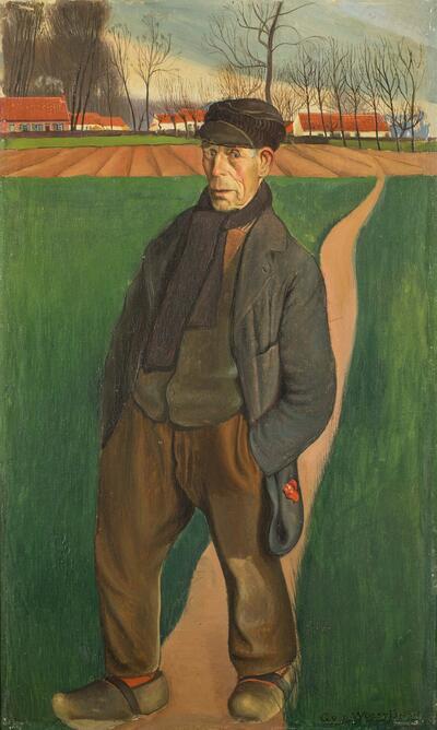 Gustave Van de Woestyne, Deeske Cnudde, 1902, olieverf, 50,5 x 31 cm Legaat in 2016 van de erfgenamen van Dernand en Jozef De Blieck