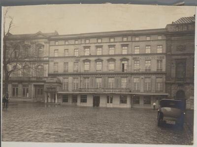 Het Posthotel in het begin van de twintigste eeuw