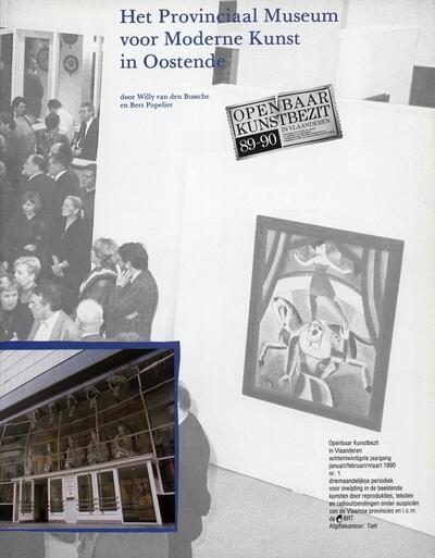 Het Provinciaal Museum voor Moderne Kunst in Oostende
