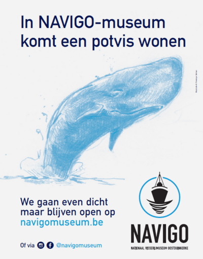 In Navigo-museum komt een potvis wonen