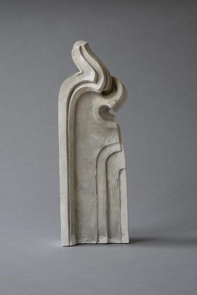 Victor Horta, gipsen model voor het houtwerk in het Hotel Solvay te Brussel, 1894-1898 KONINKLIJKE MUSEA VOOR KUNST EN GESCHIEDENIS, BRUSSEL - LANGDURIGE BRUIKLEEN AAN HORTAMUSEUM, SINT-GILLIS (BRUSSEL)