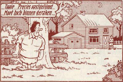 Willy Vandersteen De avonturen van Suske en Wiske, De Kleppende Klipper (voorpublicatie in krant 1955)