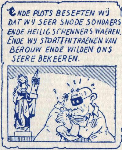 Willy Vandersteen De avonturen van Suske en Wiske, De Bokkerijder (voorpublicatie in krant 1948)