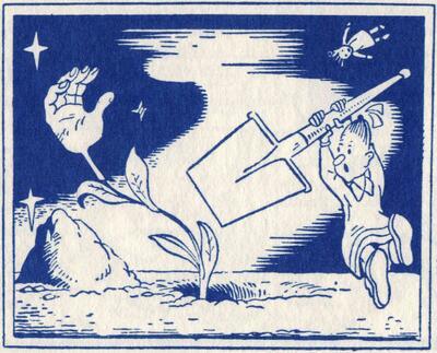 Willy Vandersteen De avonturen van Suske en Wiske, De Bokkerijder (voorpublicatie in krant 1948) © DE STANDAARD UITGEVERIJ 2020