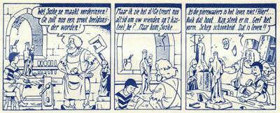 Willy Vandersteen De avonturen van Suske en Wiske, De Ringelingschat (voorpublicatie in krant 1951)