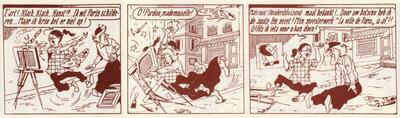 Willy Vandersteen De avonturen van Suske en Wiske, De Sterrenplukkers (voorpublicatie in krant 1952)