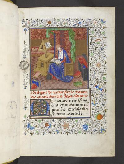 Gerard van Vliederhoven, Cordiale de quattuor novissimis Franse versie van Jean Miélot Zuidelijke Nederlanden, 1455
