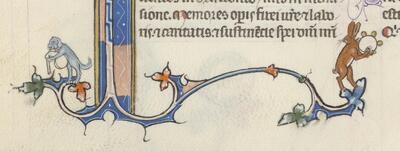 Latijnse bijbel (details) Frankrijk, eerste helft van de veertiende eeuw KBR - ms. 9157