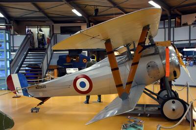De Nieuport 24 verscheen in november 1917 op het strijdtoneel