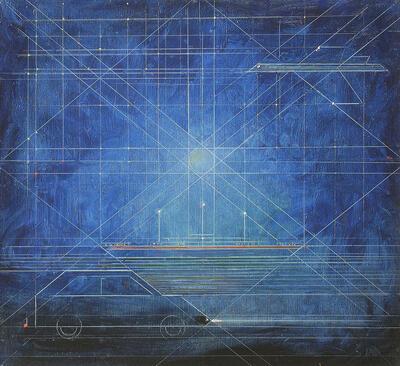 Felix De Boeck, Nachtlichten: land, water en lucht, 1950-1957 COLLECTIE VLAAMSE GEMEENSCHAP – FELIXART MUSEUM