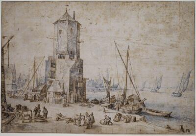 Jan Brueghel, Havengezicht STÄDEL MUSEUM, FRANKFURT - U. EDELMANN – ARTOTHEK, INV. 3738