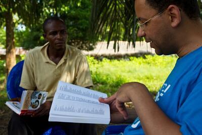 Interview afgenomen in Yaekela, DR Congo