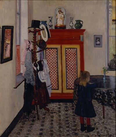 Louis Thevenet, De jassenboom, 1917, 70 cm x 60,5 cm