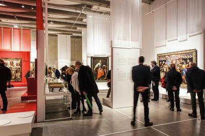 Zaalzicht van de tentoonstelling Roep om Rechtvaardigheid, 23 maart-24 juni 2018