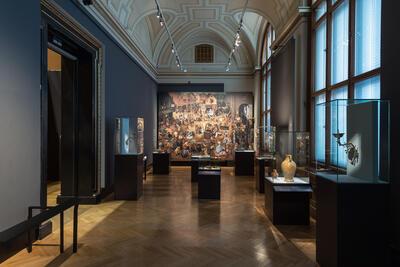 Confrontatie van zestiende-eeuwse realia met De strijd tussen Carnaval en Vasten op de Bruegeltentoonstelling in het Kunsthistorisches Museum, Wenen