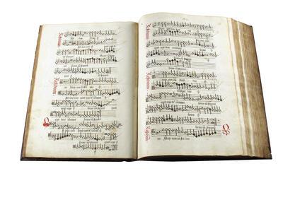 Koorboek van Margareta van Oostenrijk, 1496-1534, perkament, 66 x 44,5 cm