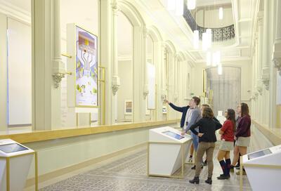 Het nieuwe Museum van de Nationale Bank van België mikt vooral op een jong publiek