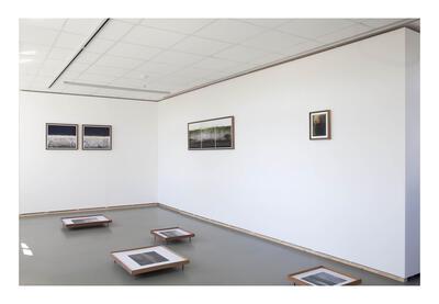 Zaalzicht tentoonstelling Contemplative Landscapes, André Demedtshuis, 2018