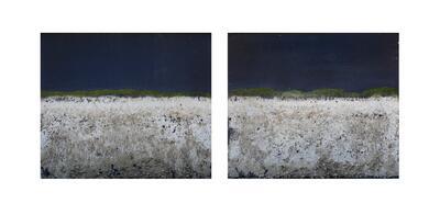 Isabel Devos, Nuit-Sur-Mer (Diptych), 2015, Inkjet op Photo-Rag / Di-Bond, 58 x 110 cm