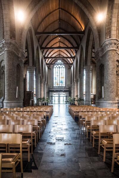 De Onze-Lieve-Vrouwekerk in Nieuwpoort