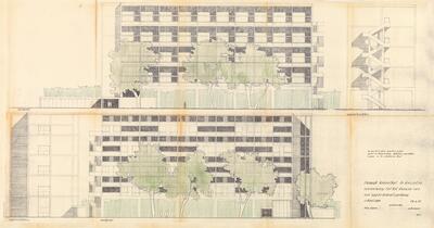 Het appartementsgebouw ‘Koning Albertbuilding’ in de woonwijk Casablanca in Kessel-Lo is sterk geïnspireerd door de Unité d’Habitation van Le Corbusier, 1955. De wijk is een opmerkelijk voorbeeld van een parkwijk met modernistische laag- en hoogbouw, een openbaar plein en collectieve voorzieningen.
