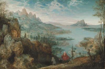 Pieter Bruegel de Oude, De vlucht naar Egypte, 1563 COURTAULD GALLERY, LONDEN, INV. NR. P.1978.PG.47