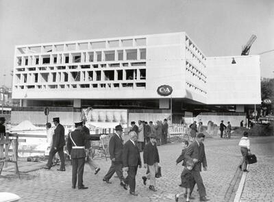 De C&A-winkel van Namen, 1969.