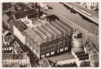 Luchtfoto UCO Desmet-Guequier, 1946 COLLECTIE INDUSTRIEMUSEUM