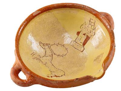 Beslagkom uit de collectie van Erfgoed Zeeland, Middelburg